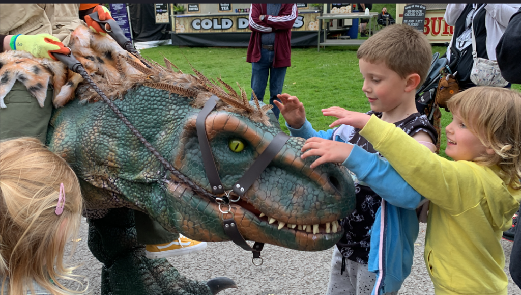 Dino Interaction 1024x579 - Roarsome Half Term fun - May 2025